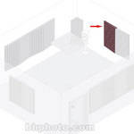 Studio-Panel Bazorber Low-Frequency Absorber (Deep Burgundy)