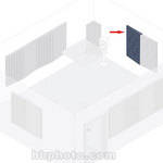Studio-Panel Bazorber Low-Frequency Absorber (Wedgewood)