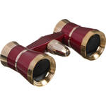 LaScala Optics �culos de �pera 3x25 com Luz - Vinho e Dourado