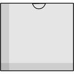 Savage Glassine Envelope with Open End for 6 x 6cm - 1000 Envelopes