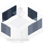 Studio-Panel SP442 Acoustic Treatment Kit (Wedgewood)
