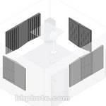 Studio-Panel SP442 Acoustic Treatment Kit (Medium Grey)