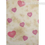 Studio Dynamics 16x30' Muslin Background - Eros Hearts