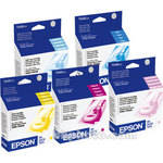 Epson 5 Color Set of Ink Cartidges