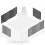 Studio-Panel SP552 Acoustic Treatment Kit (Medium Grey)