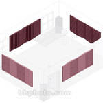 Studio-Panel SP664 Acoustic Treatment Kit (Deep Burgundy)