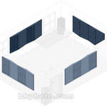 Studio-Panel SP664 Acoustic Treatment Kit (Wedgewood)