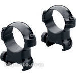 Leupold Cross Slot Base Mounting Rings (Medium)  (Gloss)