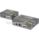 Iogear Extensor de Console KVM - Conectores PS/2, Rj45
