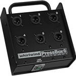 Whirlwind PB06 - Press Box Passiva com 1 Entrada de Linha para 6 Sa�das de Mic