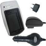 CTA Digital BC-BP780 - Carregador de Bateria (110/240V com Adaptador para Carro)