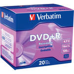 Verbatim DVD+R 4.7GB 16x Disc (20)