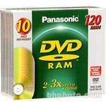 Panasonic LMAF120LU10 DVD-RAM Disc (10)