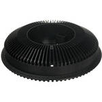Kalt Round Slide Tray - 80 Capacity - Black