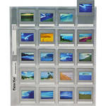 Pana-Vue Storage Page for Slides, 35mm, Top Load w/Data Panel - 25