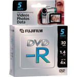 Fujifilm Mini DVD-R 8.0cm for Camcorders (Jewel Pack of 5)