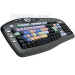 Logic Keyboard Canopus Edius 2.0 Multimedia keyboard - Black/USB