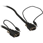 Comprehensive 6' (1.8 m) HR Pro Series Micro VGA HD15 Plug to Plug with Audio Cable