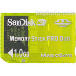 SanDisk 1GB Memory Stick PRO Duo Gaming Memory Card
