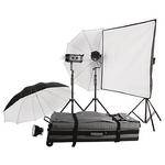 Bowens Esprit Gemini Three Monolight Kit (120VAC/12VDC) 