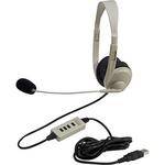 Califone LTWEIGHT STEREO HEADPHONE w/BOOM MIC