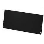 Winsted Flush Mount Work Shelf Bracket Filler Panel (Black)