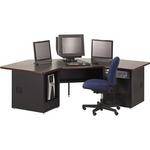 Winsted SECURITY WING TOP DESK w/LCDS