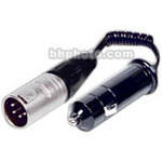 NRG 04616-06 4-pin XLR Male to Cigarette Male Coiled Cable - 6 ft