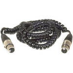 NRG 15' (4.6 m) 4-pin XLR Female to 4-pin XLR Female Coiled Cable