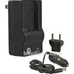 CTA Digital MR-LI30B - Mini Carregador de Bateria (100/240V com Adaptador para Carro)