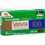 Fujifilm RVP 220 Fujichrome Velvia 100 Professional Color Slide Film (ISO-100)