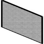 DeSisti 1/2" Black Eggcrate for De Lux 2x55W