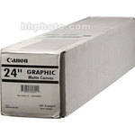 Canon Graphic Matte Canvas - 24" Wide Roll - 40' Long