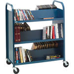 Bretford 6-Shelf Heavy-Duty Steel Booktruck (Anthracite)