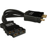 Mole-Richardson Adapter - 100 Amp Male to 2- 60 Amp Females