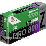 Fujifilm Pro 800Z 120 Fujicolor 800 Professional Color Negative (Print) Film - 5 Rolls