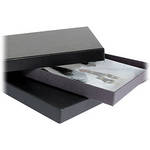 Archival Methods Print Lux Box - 13-1/8 x 19-1/8 x 1-1/8"- Black with Black Lining