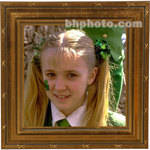 Lawrence Frame Wood Frame - 5 x 5" - Gold Cross
