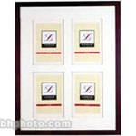 Lawrence Frame Images Frame - 14 x 18" - Holds Four 4x6" Photos - Walnut