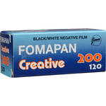 Foma Fomapan Creative 200 120mm Black and White Print (Negative) Film