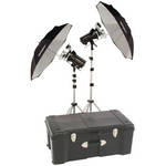 Photogenic StudioMax III 640 Total W/S Portrait Studio 2 Light Kit (120V)