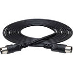 Hosa Technology MIDI 5-Pin DIN to MIDI 5-Pin DIN Cable - 20' (Black)