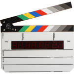 Denecke TS-3 - Slate de Time Code - Claquete Colorida, Display Retroiluminado EL