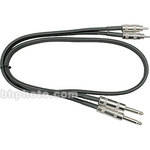 Hosa Technology Two 1/4" Phone Male to Two RCA Male Unbalanced Cable - 15'