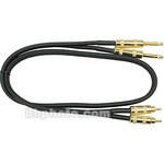 Hosa Technology Two 1/4" Male to Two RCA Male Unbalanced Cable (Gold) - 15'