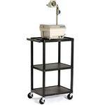 Buhl Projectors AVCART-9014EDC  Closed Head Overhead Projector with Lamp Changer and Plastic Cart