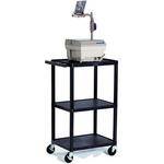 Buhl Projectors AVCART-9013EDC  Open Head Overhead Projector with Lamp Changer and Plastic Cart