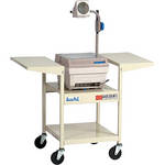 Buhl Projectors 9014EDC Closed Head Overhead Projector with Lamp Changer and 21-29" Adjustable Cart