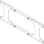Chief MSB-6394 Custom Interface Bracket for Chief Wall Mounts, Stands or Carts