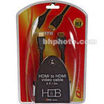 H&B Xline HDMI Male to HDMI Male Cable - 6'